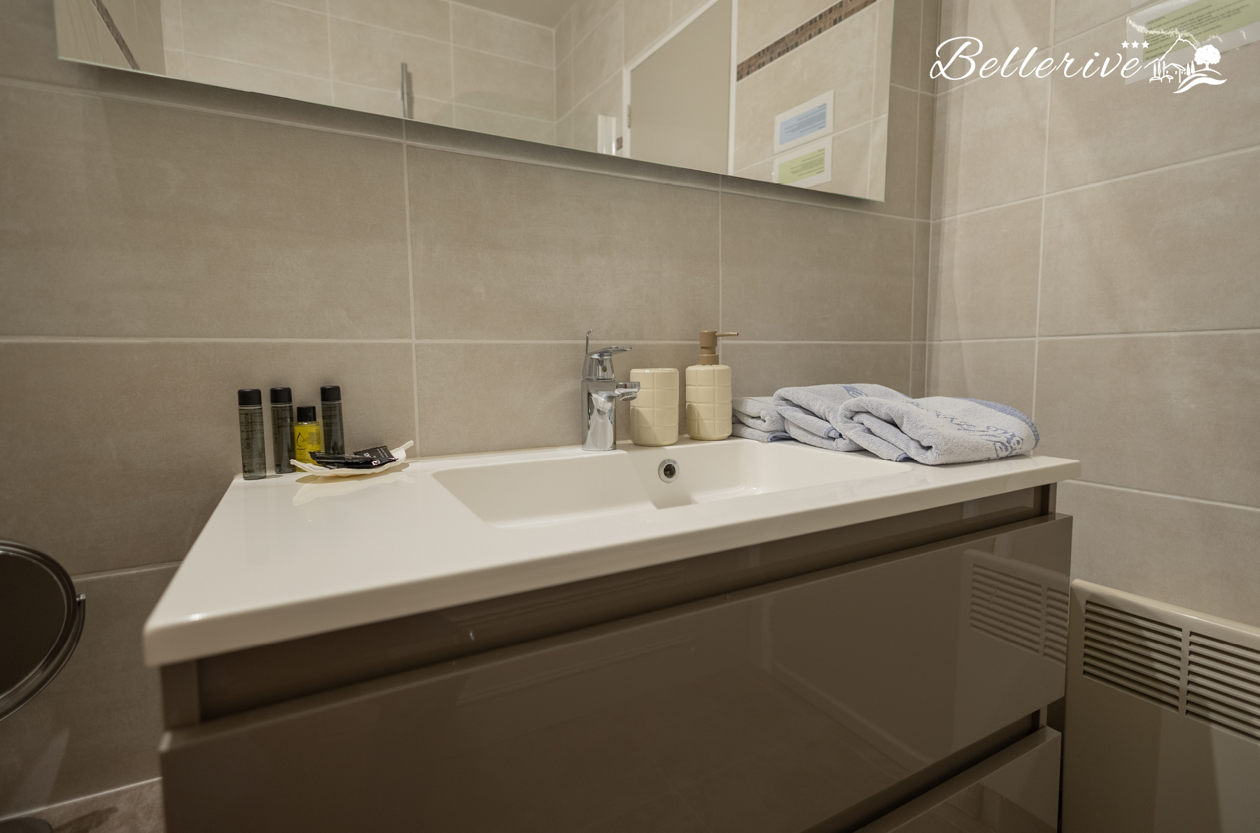 Chambre triple Salle de bains