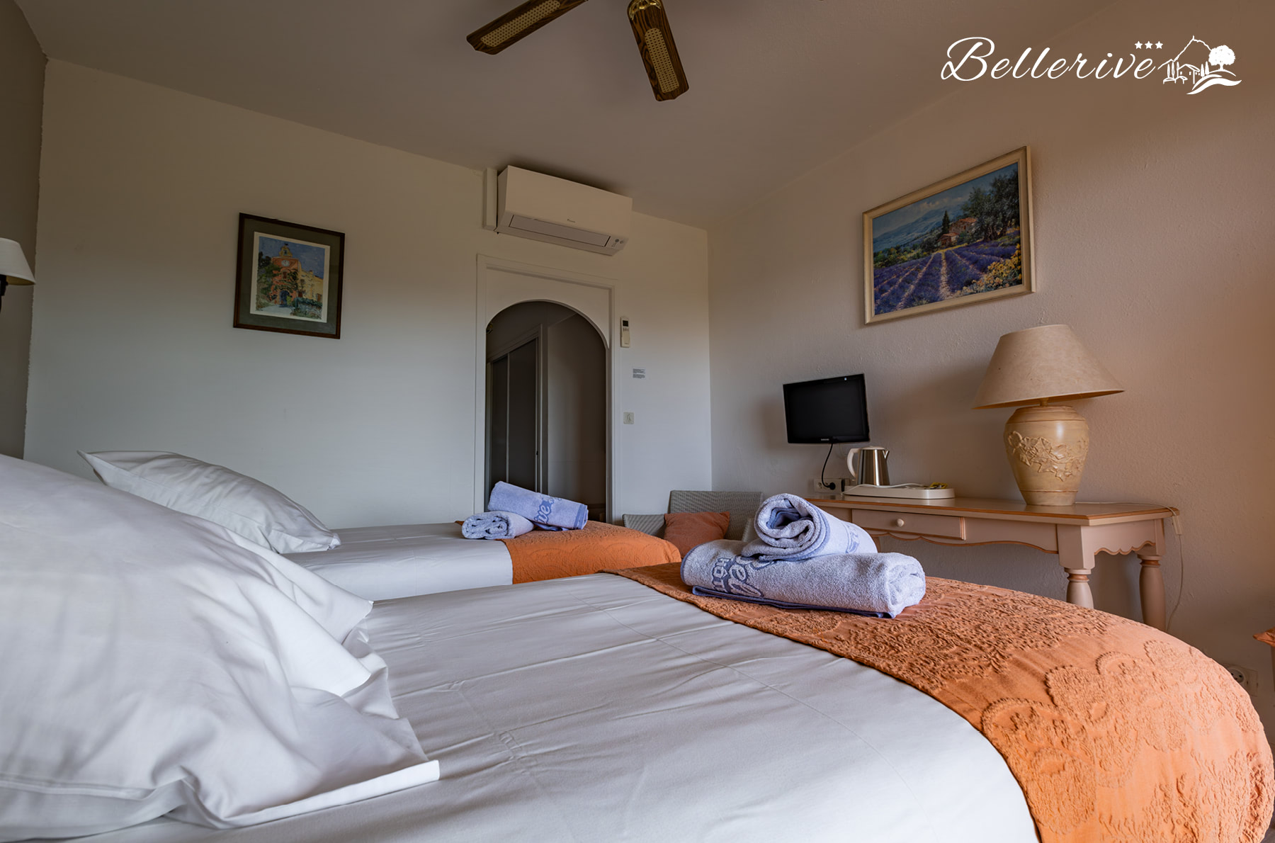 Chambre Balcon 2 Lit simple