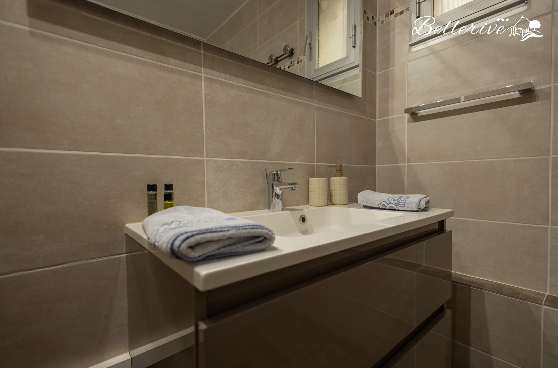 Chambre terasse Salle de bains
